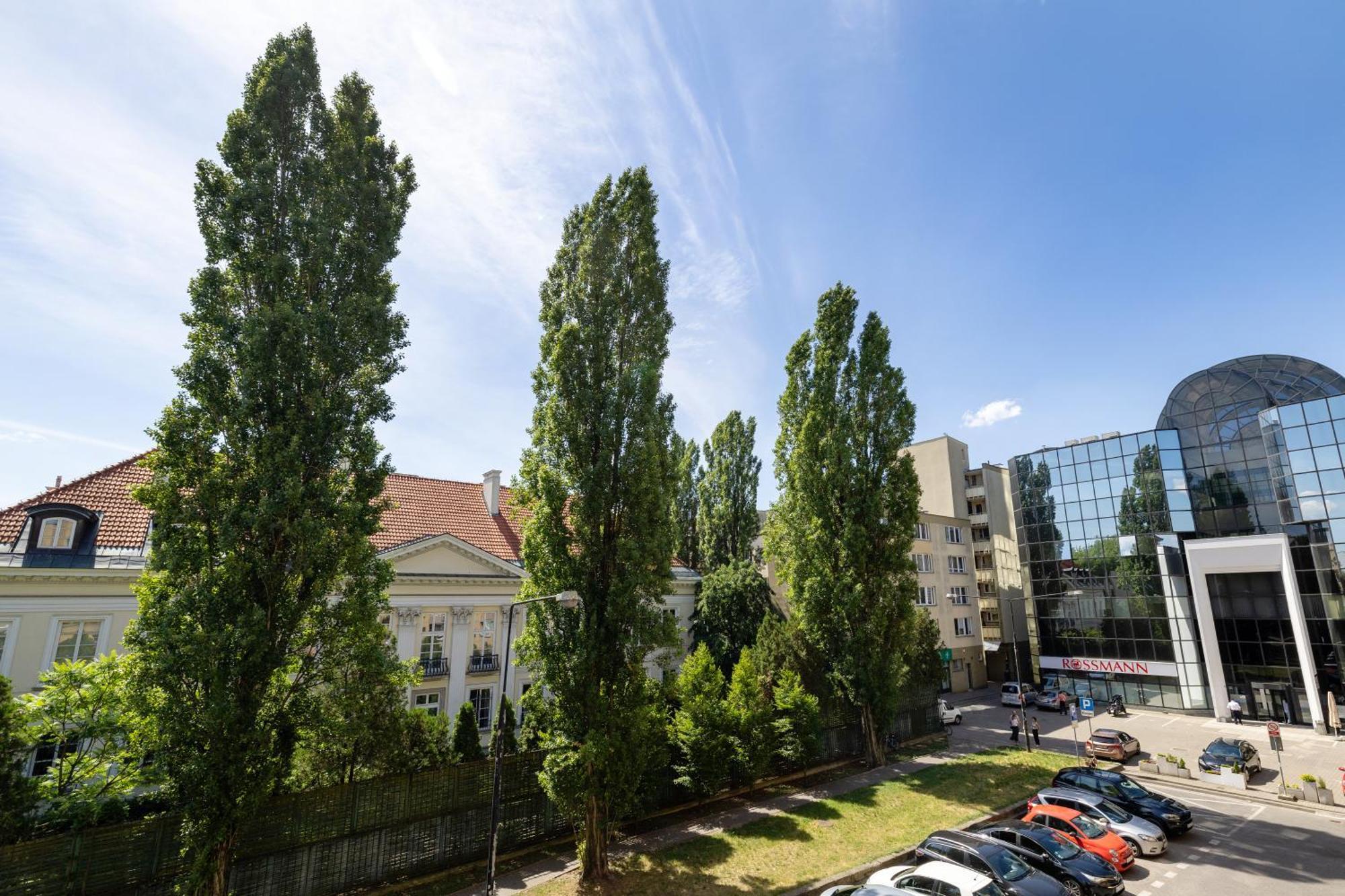 Corazziego Plac Bankowy Apartment Варшава Экстерьер фото